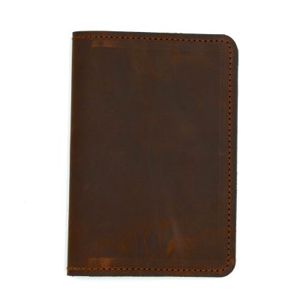 portofel pasaport piele vintage maro carduri