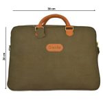 GEANTA PIELE LAPTOP SI DOCUMENTE UNISEX VERDE INCHIS