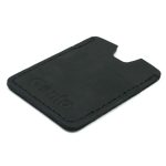 card holder handmade huse card piele naturala negru1