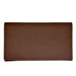 portmoneu dama piele capse maro