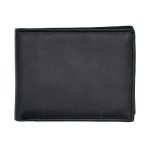 portofel barbati piele naturala negru