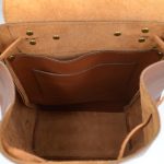 rucsac de piele maro unisex