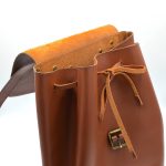 rucsac de piele maro unisex