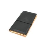 Jurnal din piele naturala negru